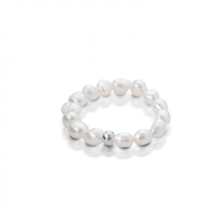 Bracciale Lelune Donna LELUNE CLASSIC in Oro bianco Perla LLBREQ31 - LLBREQ31